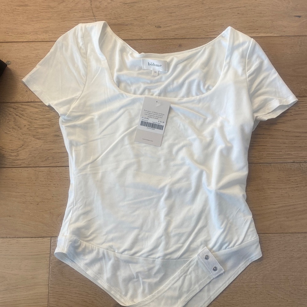 White Bohme bodysuit.